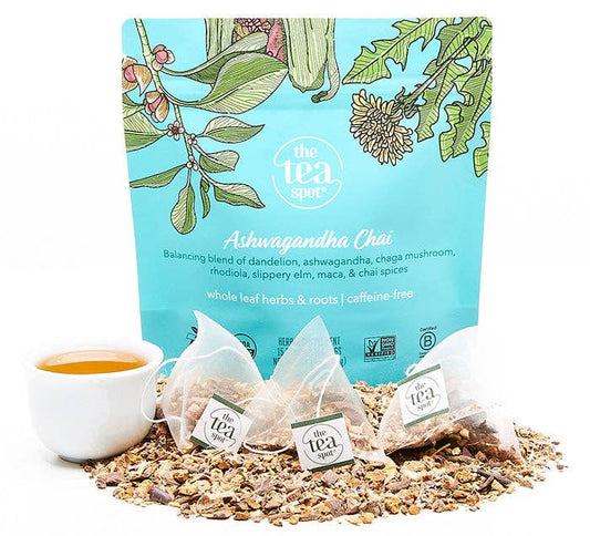 Ashwagandha Chai, Organic Herbal - 15 sachets each